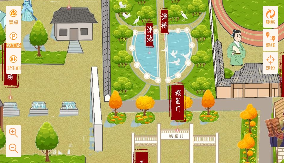 宁国手绘地图景区语音讲解导览系统：智慧景区建设的基石